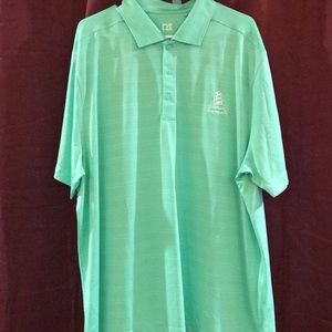 Nice lime green men’s golf polo